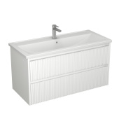 Тумба с 2-мя ящ. и раковиной под умывальник ALTERNO 100 