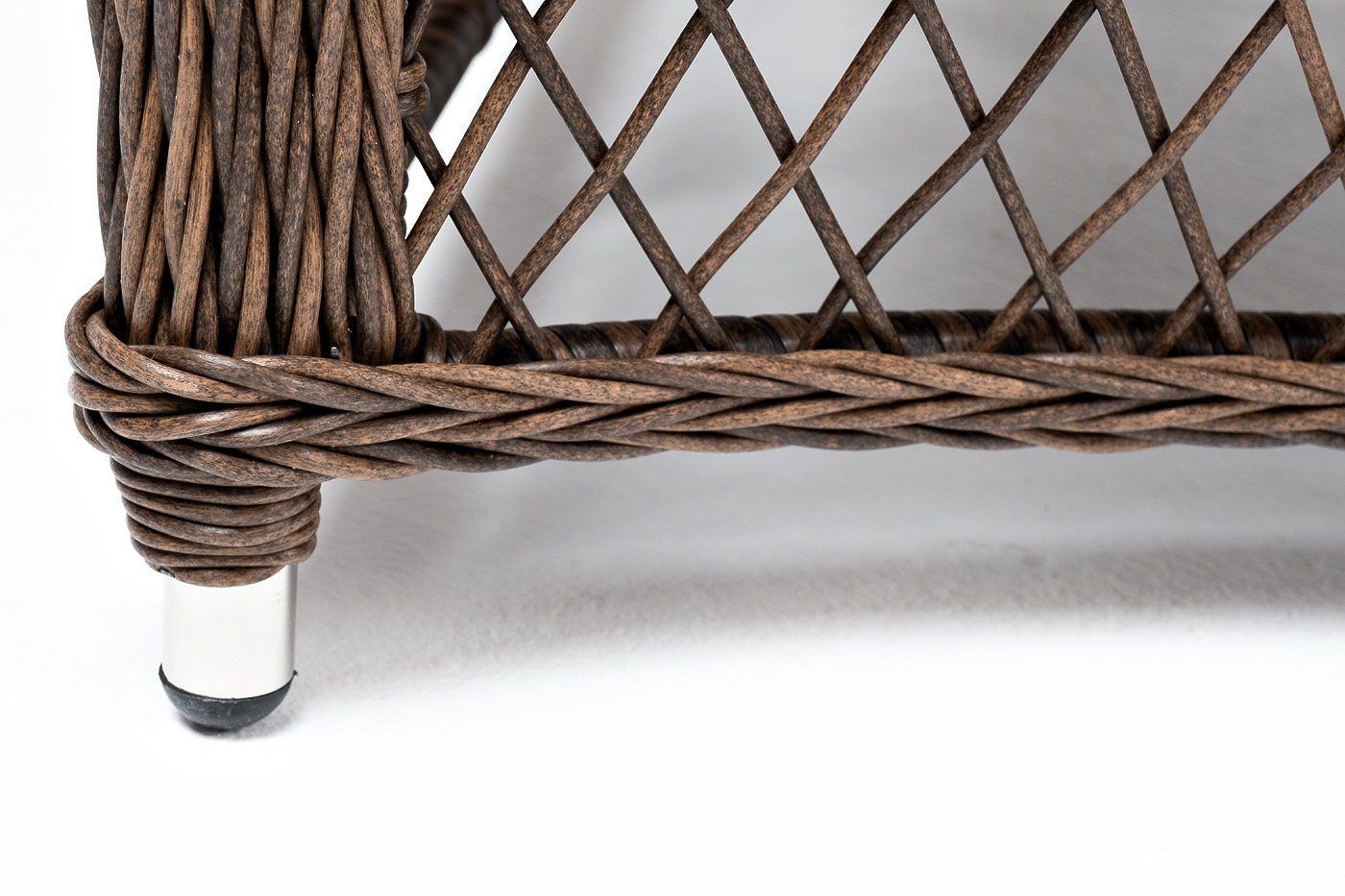 фото "гранд латте" кресло из искусственного ротанга, цвет коричневый