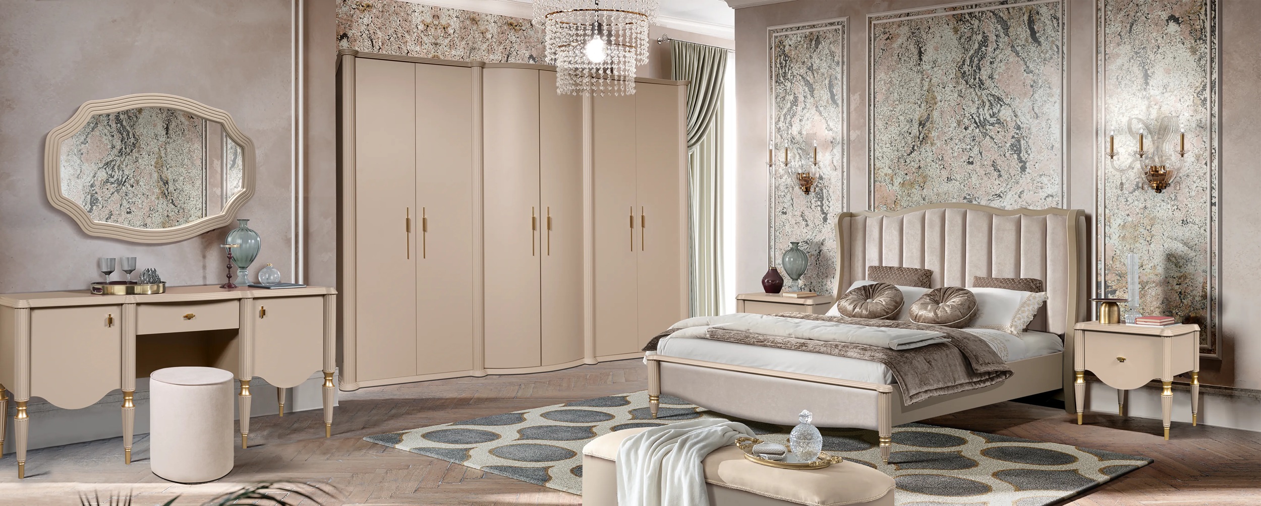 фото шкаф 6-ти дверный моника