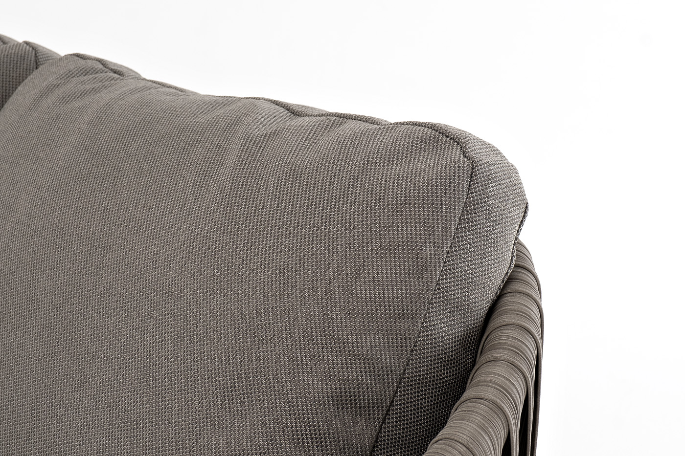 фото "флоренция" лаунж-зона из искусственного ротанга, цвет графит (к)