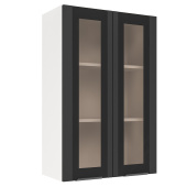 Шкаф верхний 2-х дв. со стеклом ШВС (премьер) Норд Шкаф верхний 2-х дв. со стеклом ШВС (премьер) Норд