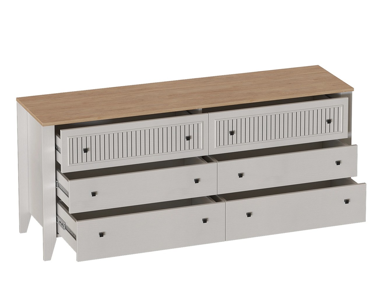 фото комод 6 ящ. гостиная валенсия