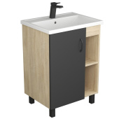 Тумба под умывальник с раковиной Дора 60