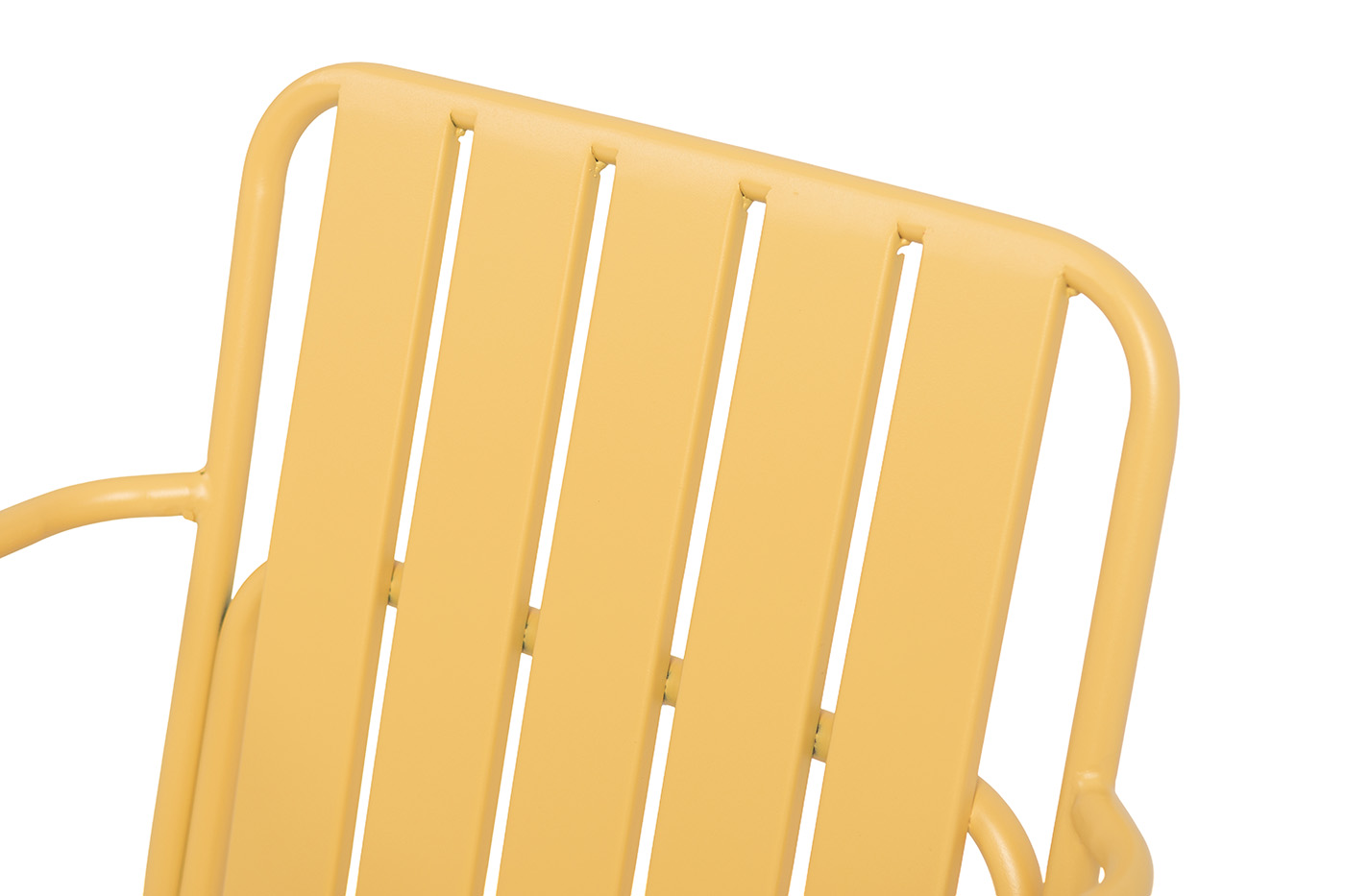 фото "гелиос" стул стальной, цвет желтый