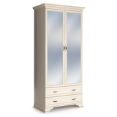 Шкаф 2-х дв. с зеркалом Сиена Шкаф 2-х дв. с зеркалом Сиена