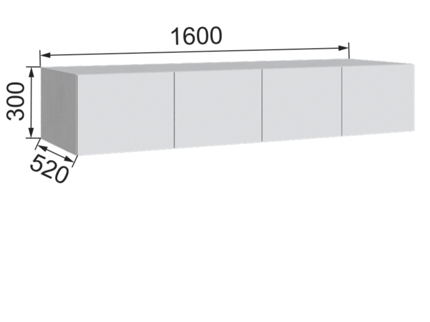 Антресоль 1,6 (300)  Мадрид 