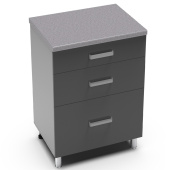 Стол горизонтальный с 3 ящ. РГ3 Танго