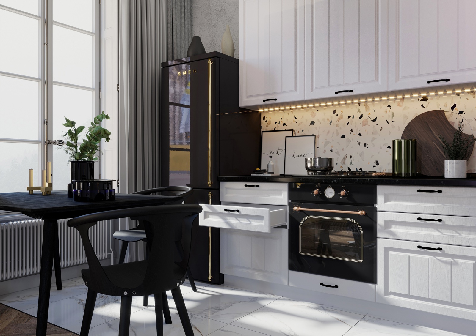 фото шкаф горизонтальный высокий швг прага