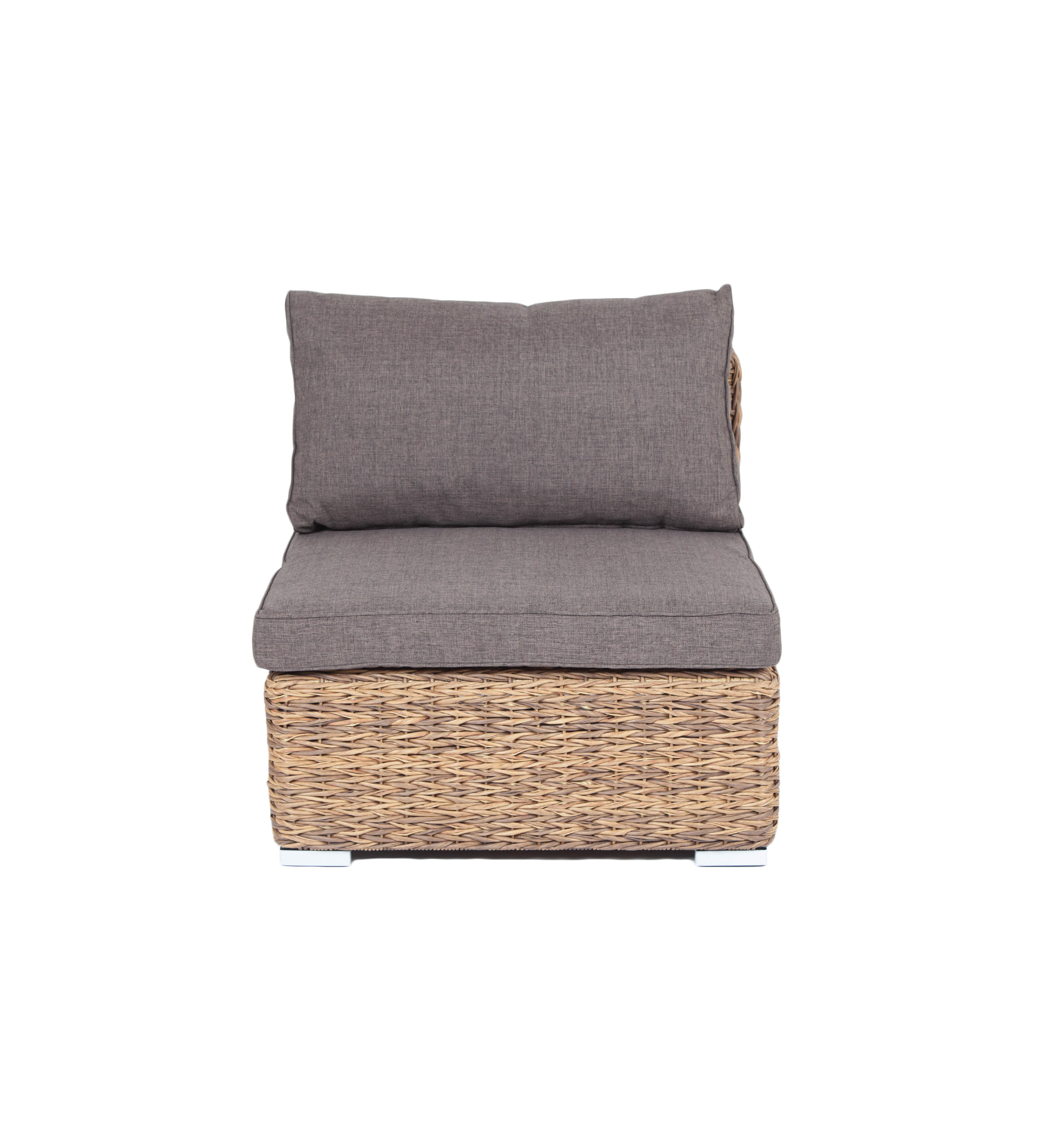 фото "лунго" модуль диванный прямой с подушками, цвет соломенный (гиацинт)