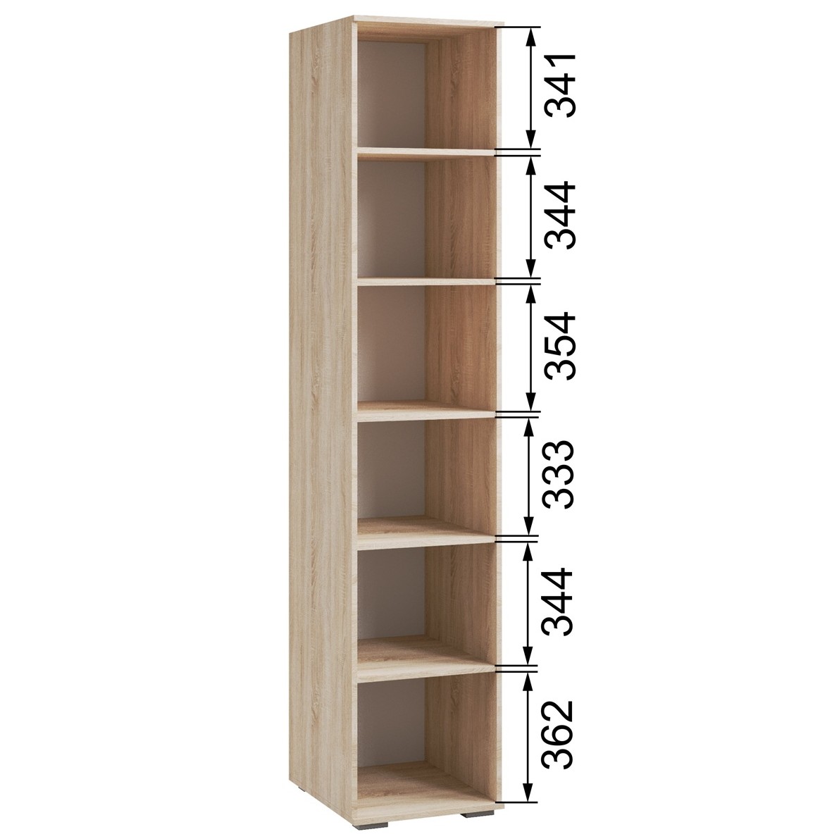 фото пенал с полками лш-21 ливорно