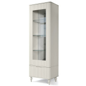 Шкаф с витриной 1 дв. Модена