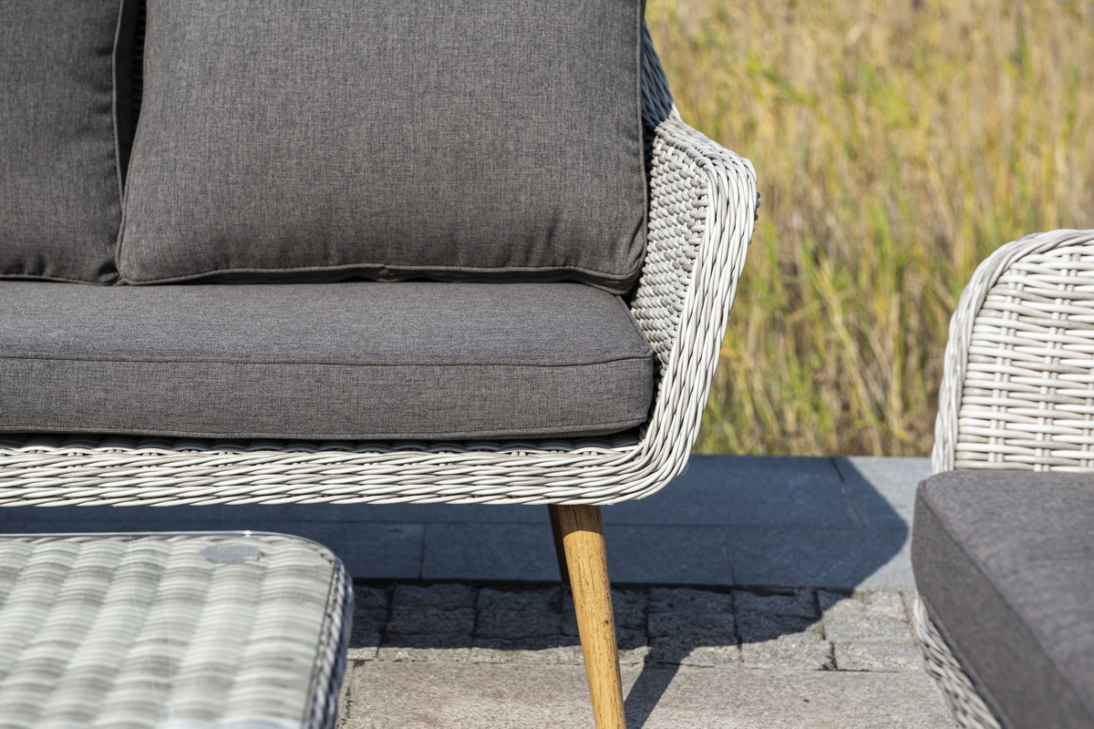 фото "прованс" столик журнальный из ротанга, цвет бежевый