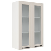 Шкаф верхний 2-х дв. со стеклом ШВС h-920 мм Кёлн