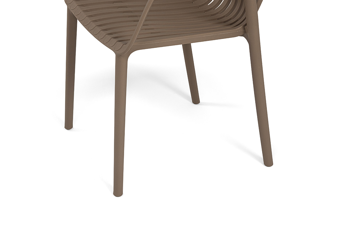 фото "мохито" стул пластиковый, цвет бежево-коричневый