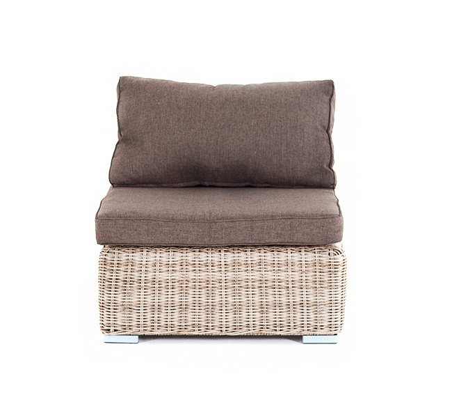 фото "лунго" модуль диванный прямой с подушками, цвет бежевый