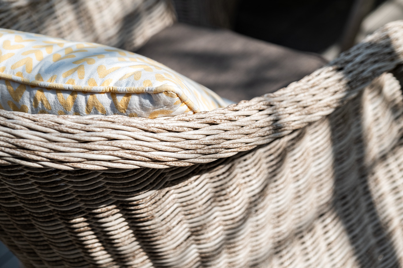 фото "эспрессо" обеденная группа плетеная, цвет бежевый