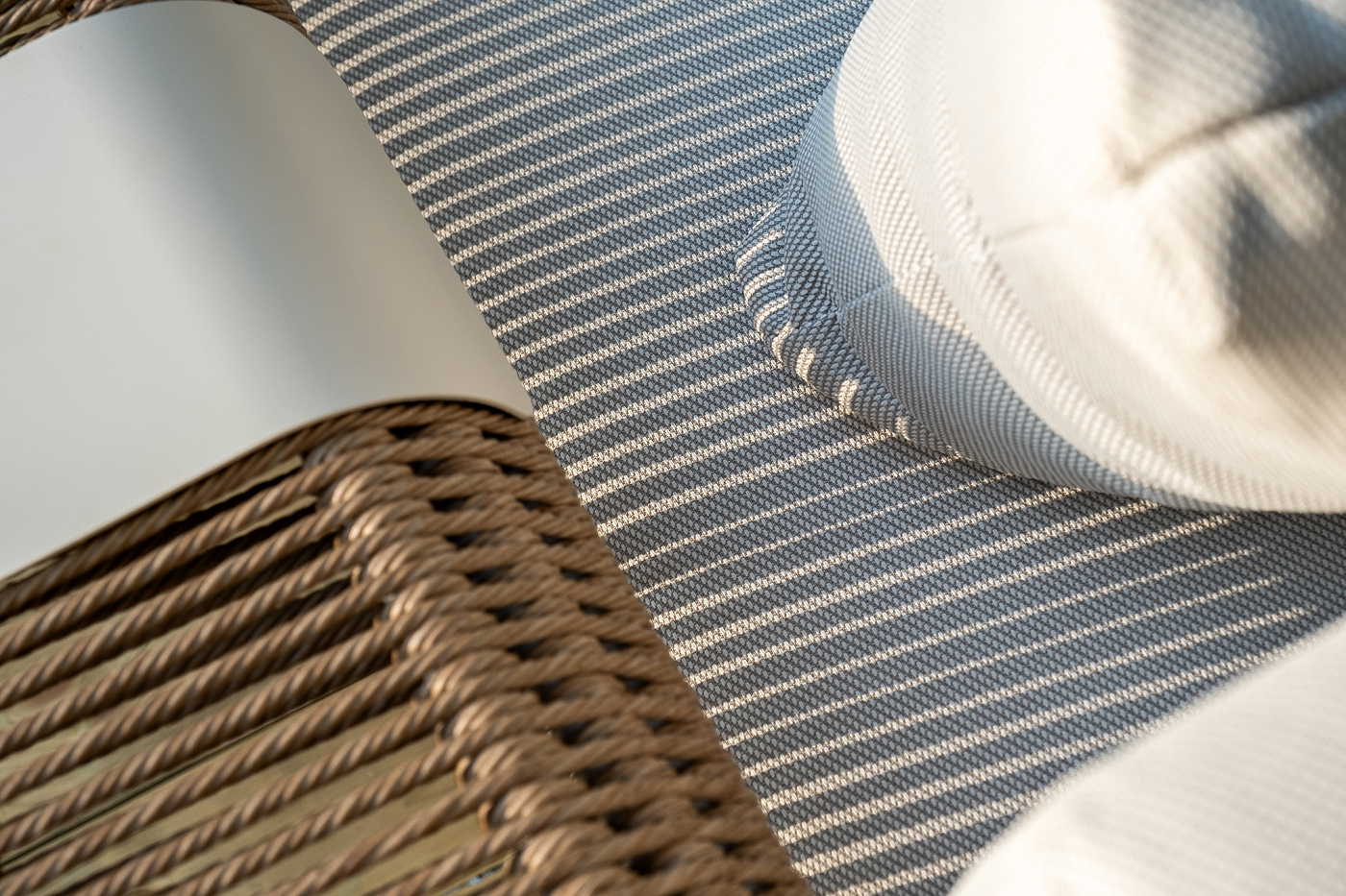 фото "мальдивы" лаунж-зона из искусственного ротанга, цвет соломенный (к)