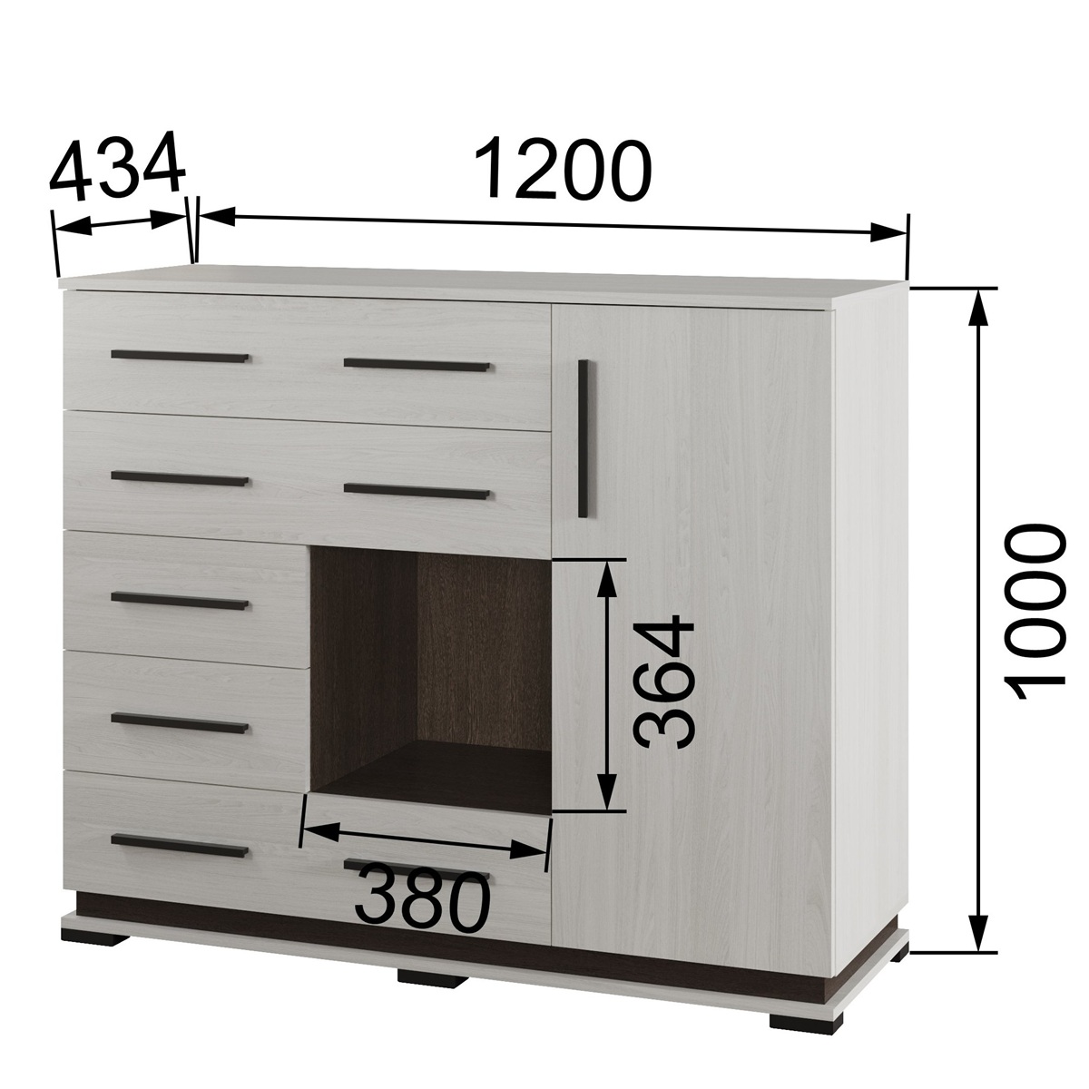 фото комод мк-2 модена