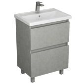 Тумба под умывальник с раковиной с 2 ящ. Моро 60 