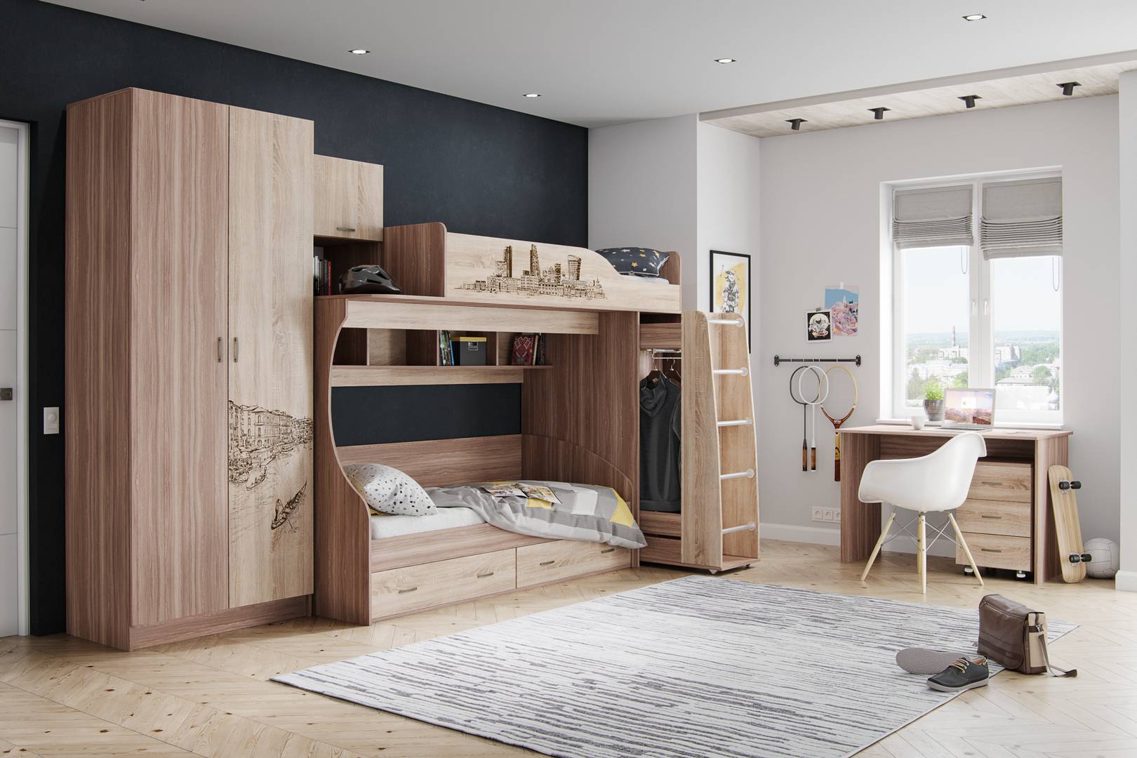 фото подростковая комната орион к2