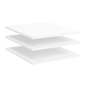 Доп.полки узкие к 3-х дверному шкафу Клер