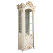 Шкаф с витриной 1 дв. Элиза-6