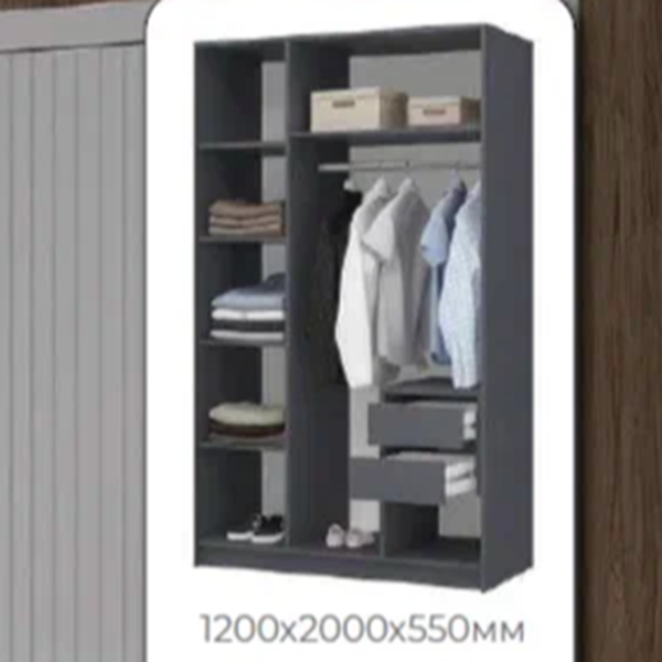 фото шкаф распашной 3-х ств. лион