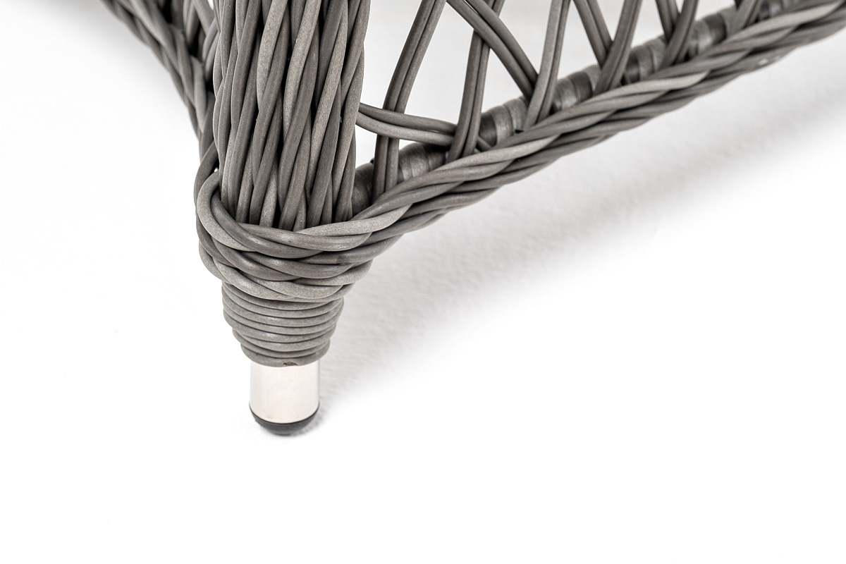 фото "эспрессо–80 l" обеденная группа плетеная, цвет графит