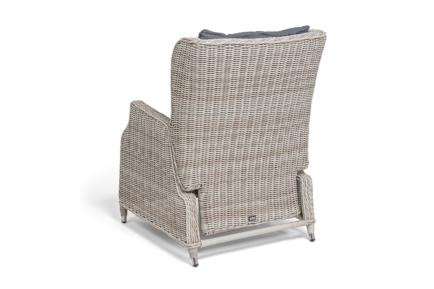 фото "форио" кресло раскладное плетеное, цвет бежевый