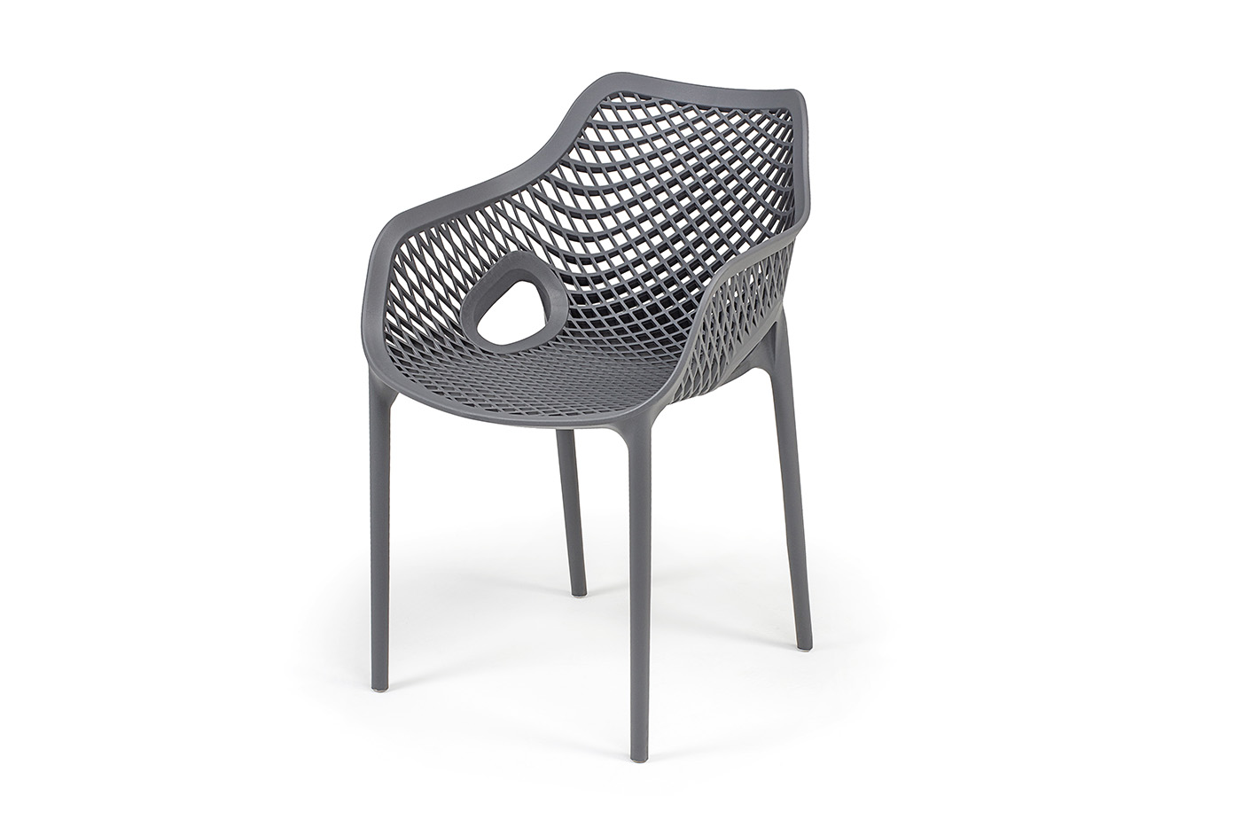 фото "беллини" обеденная группа на 2 персоны, цвет темно-серый