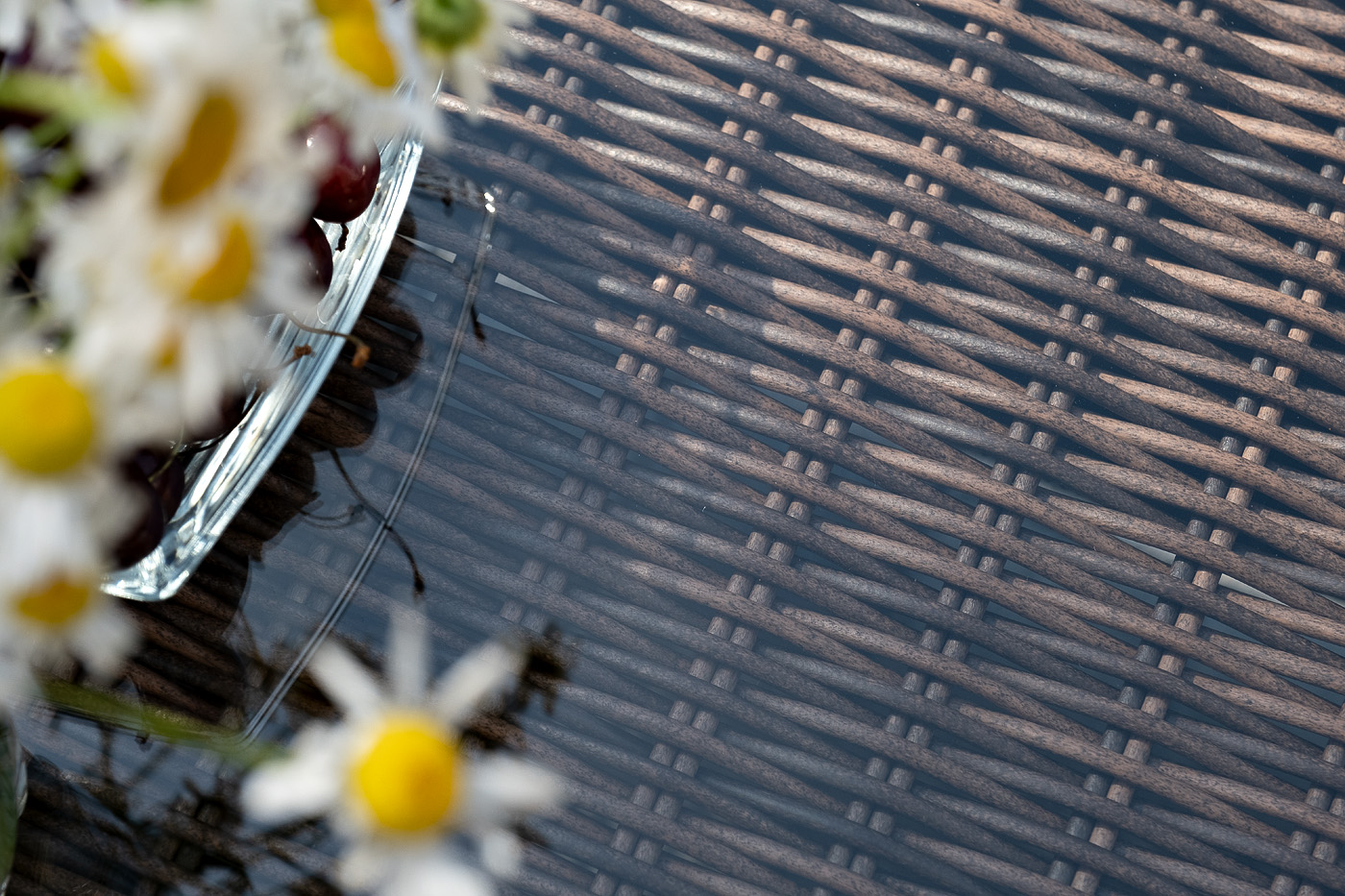 фото "капучино сингл" лаунж-зона из искусственного ротанга, цвет коричневый