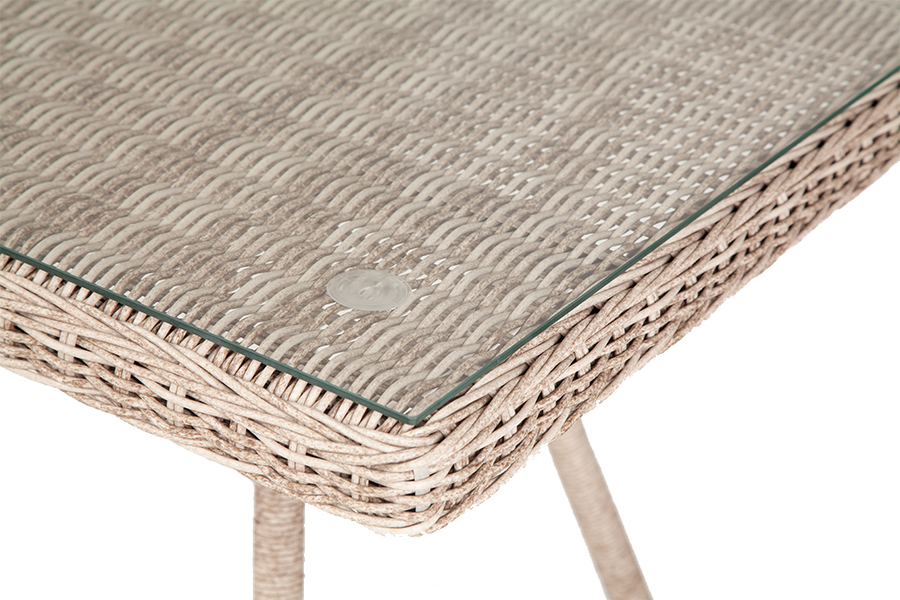 фото "айриш" стол плетеный из искусственного ротанга, цвет бежевый
