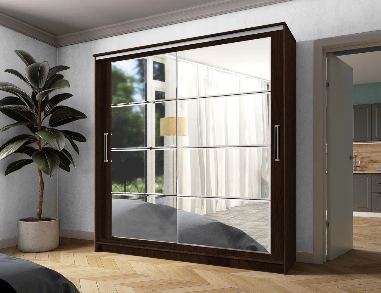 Шкаф-купе 2000 Дейра-3 