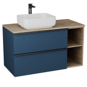Тумба Sangro 100 с раковиной, индиго