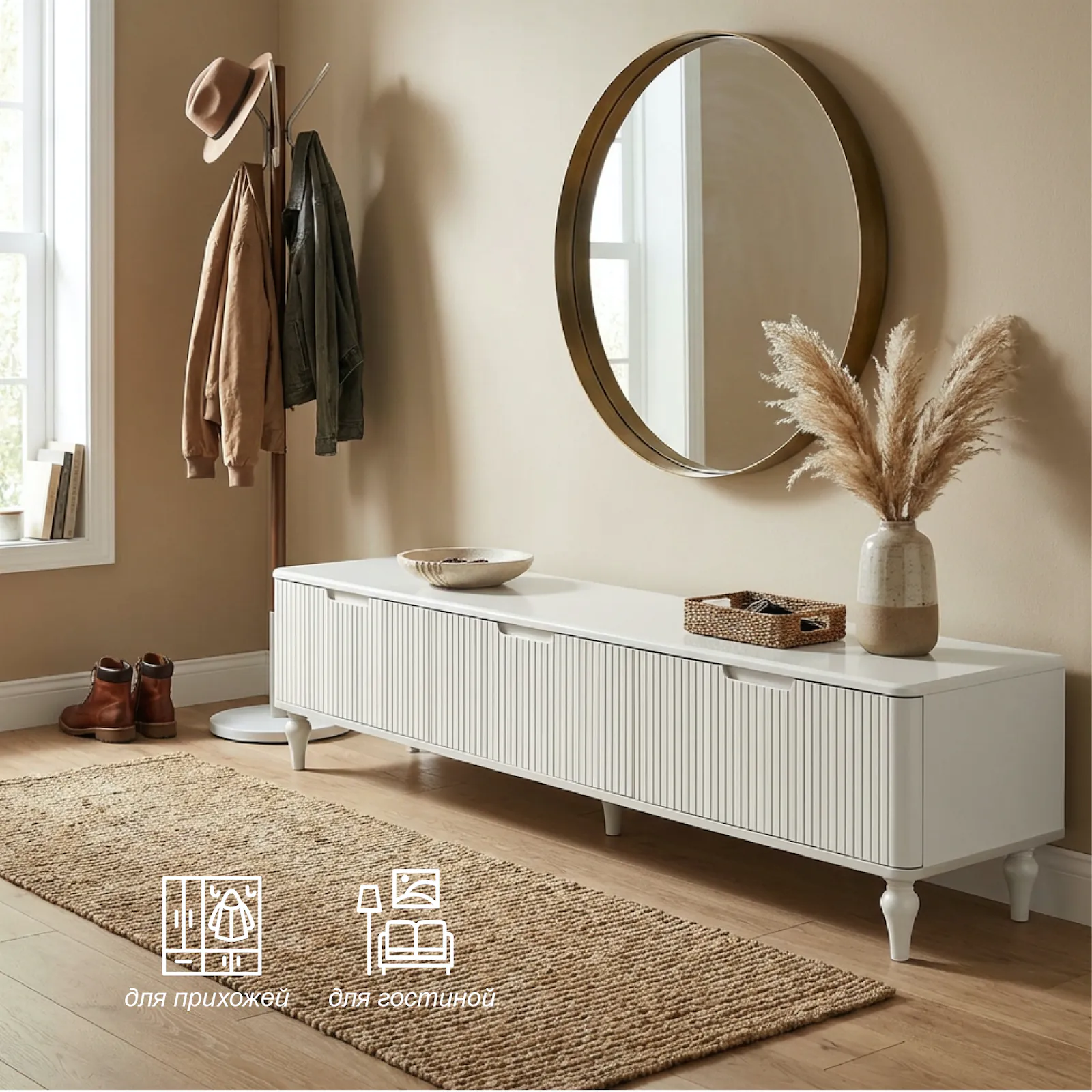 фото тумба под тв модена