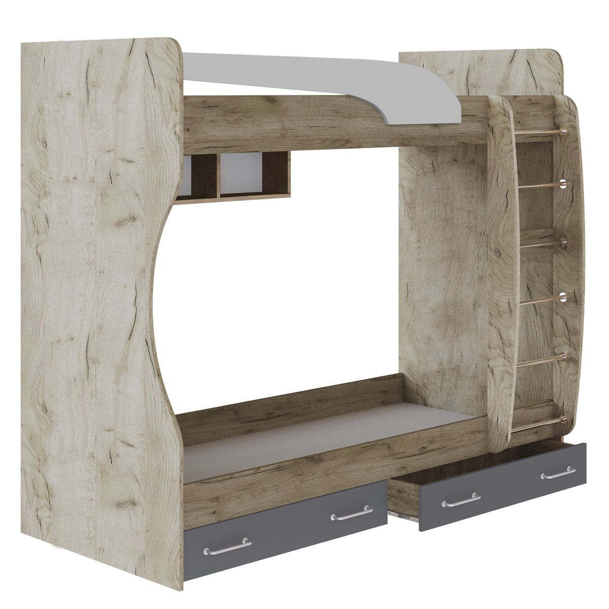 Кровать двухъярусная Колибри Лофт 