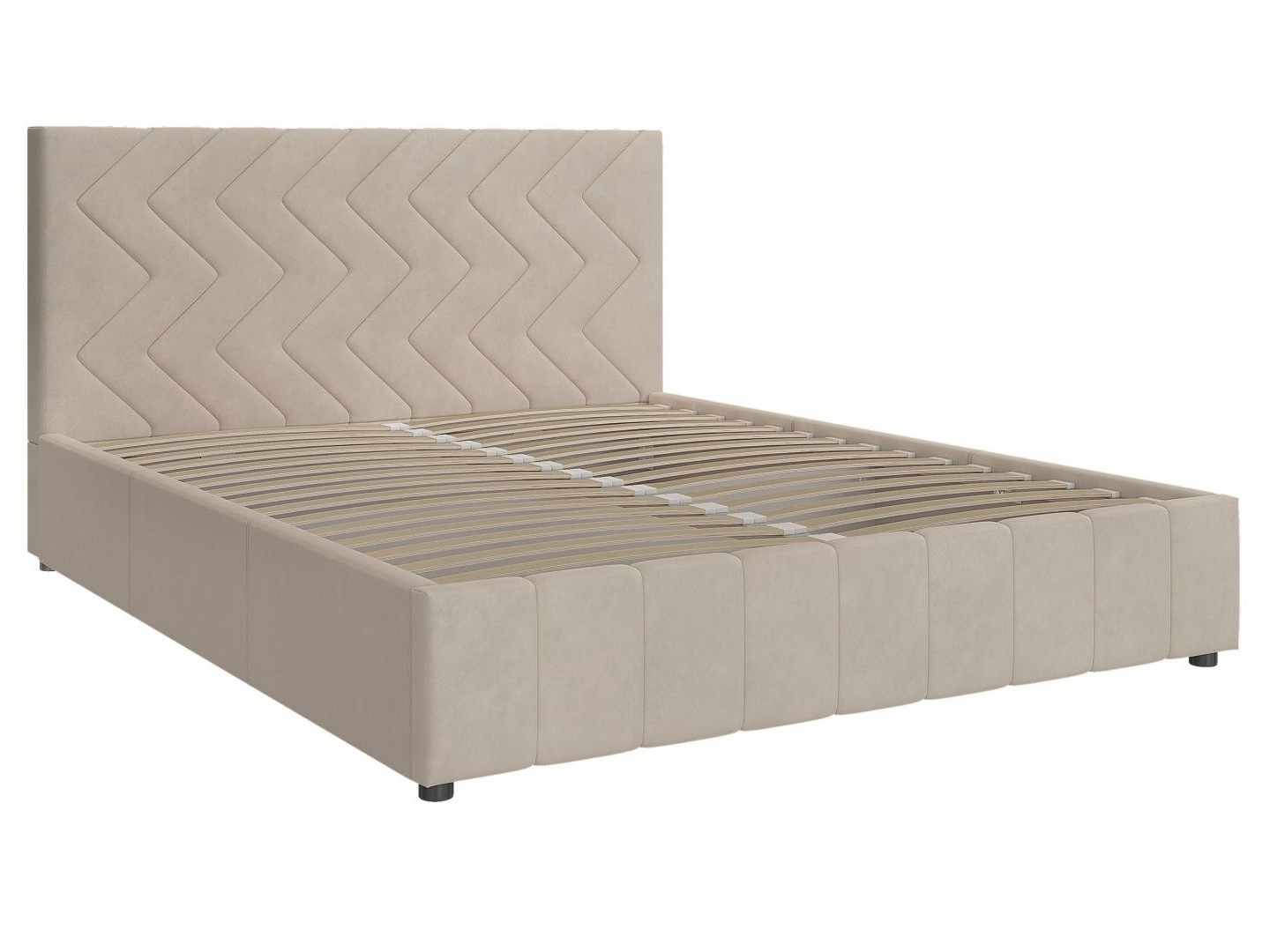 Кровать двуспальная Нельсон (Зигзаг) 