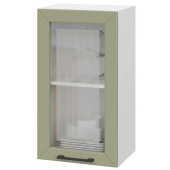 Шкаф верхний 1 дв. со стеклом ШВС Кёлн