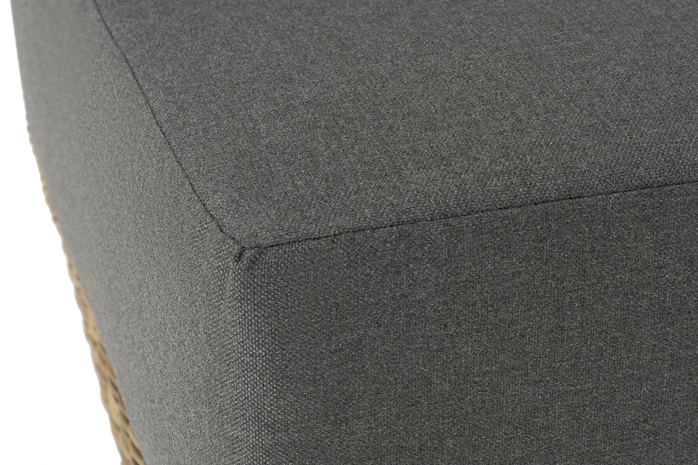 фото "капри" модуль диванный угловой с подушками, цвет соломенный