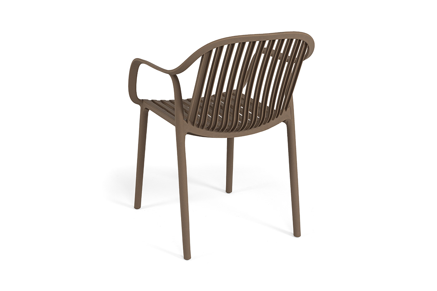 фото "мохито" стул пластиковый, цвет бежево-коричневый