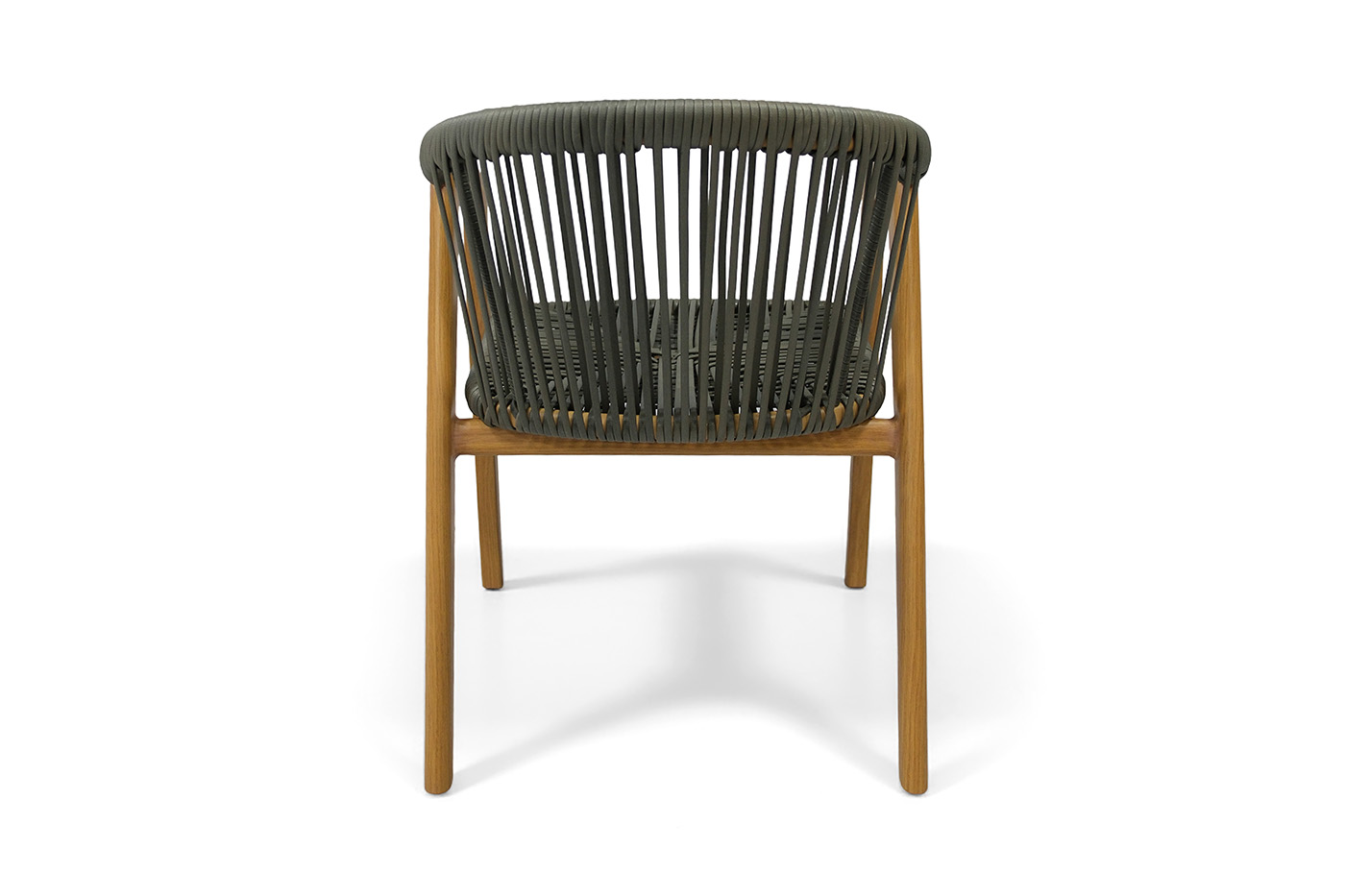 фото "будапешт" стул из искусственного ротанга, цвет темно-серый