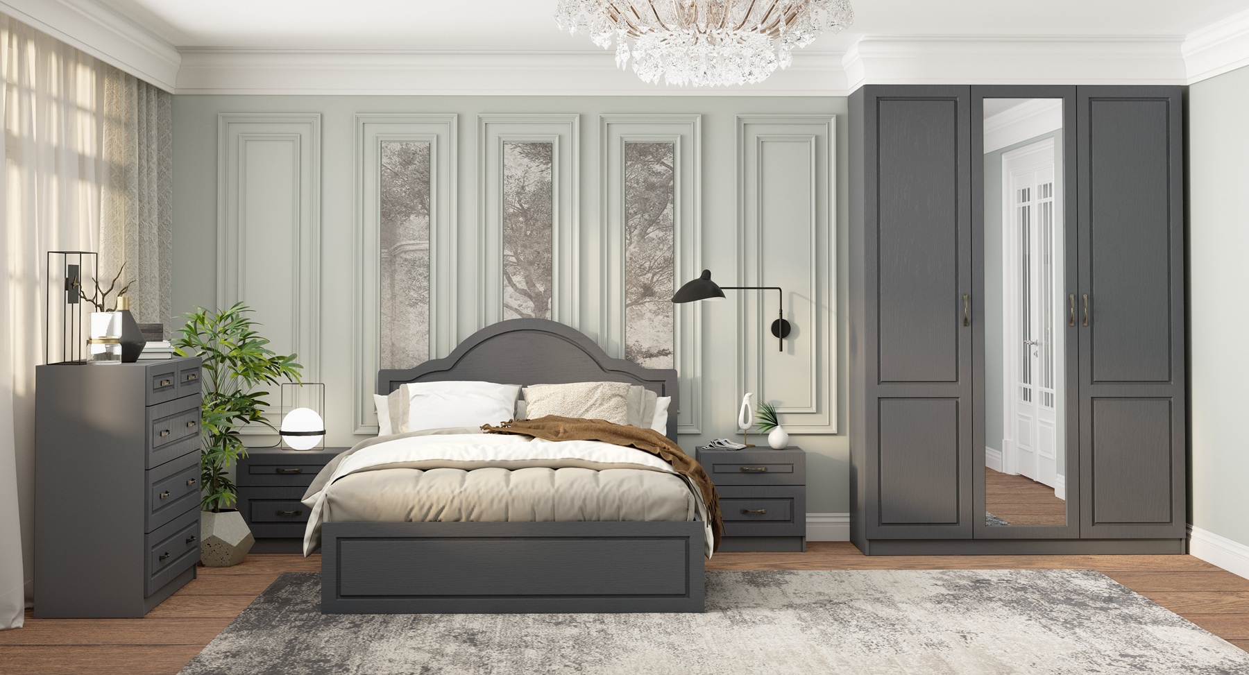 фото спальня апполия