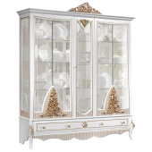 Шкаф с витриной 5-ти дв. Стелла