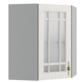 Шкаф верхний угловой со стеклом ПУС Гранд Шкаф верхний угловой со стеклом ПУС Гранд