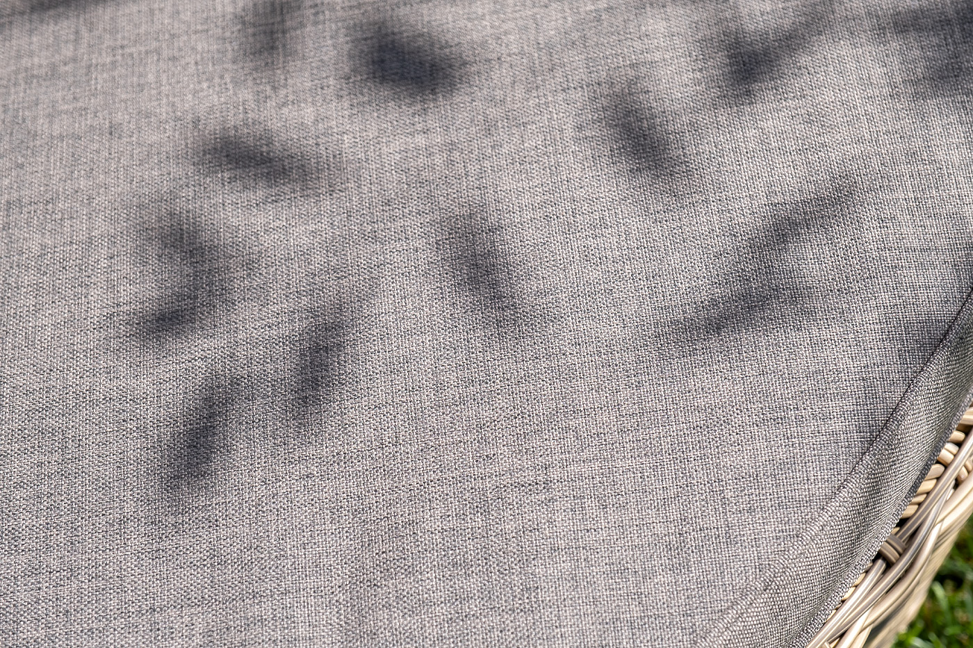 фото "стильяно" плетеная кровать круглая, цвет соломенный