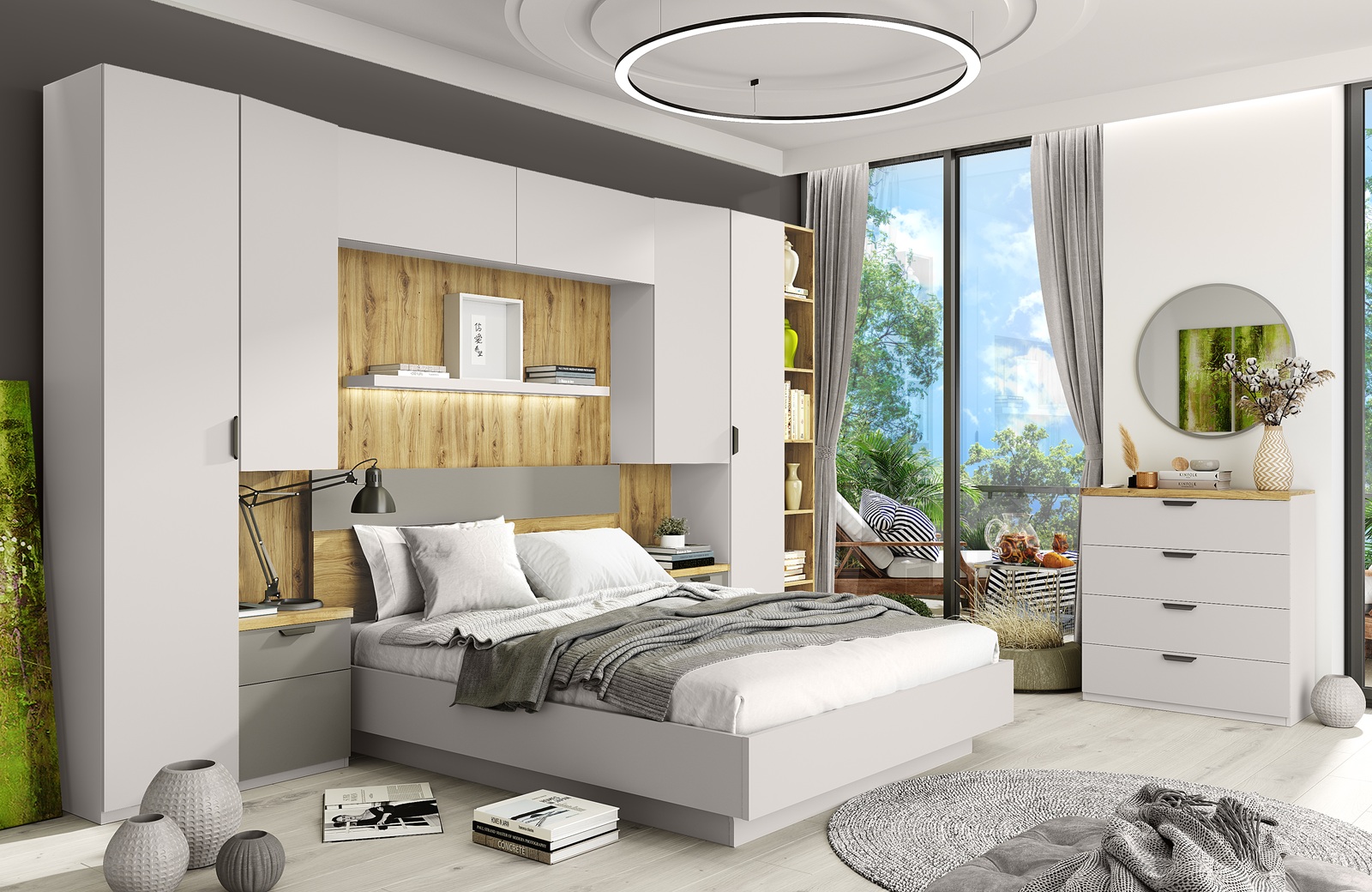 фото шкаф навесной 1dl/45 modern