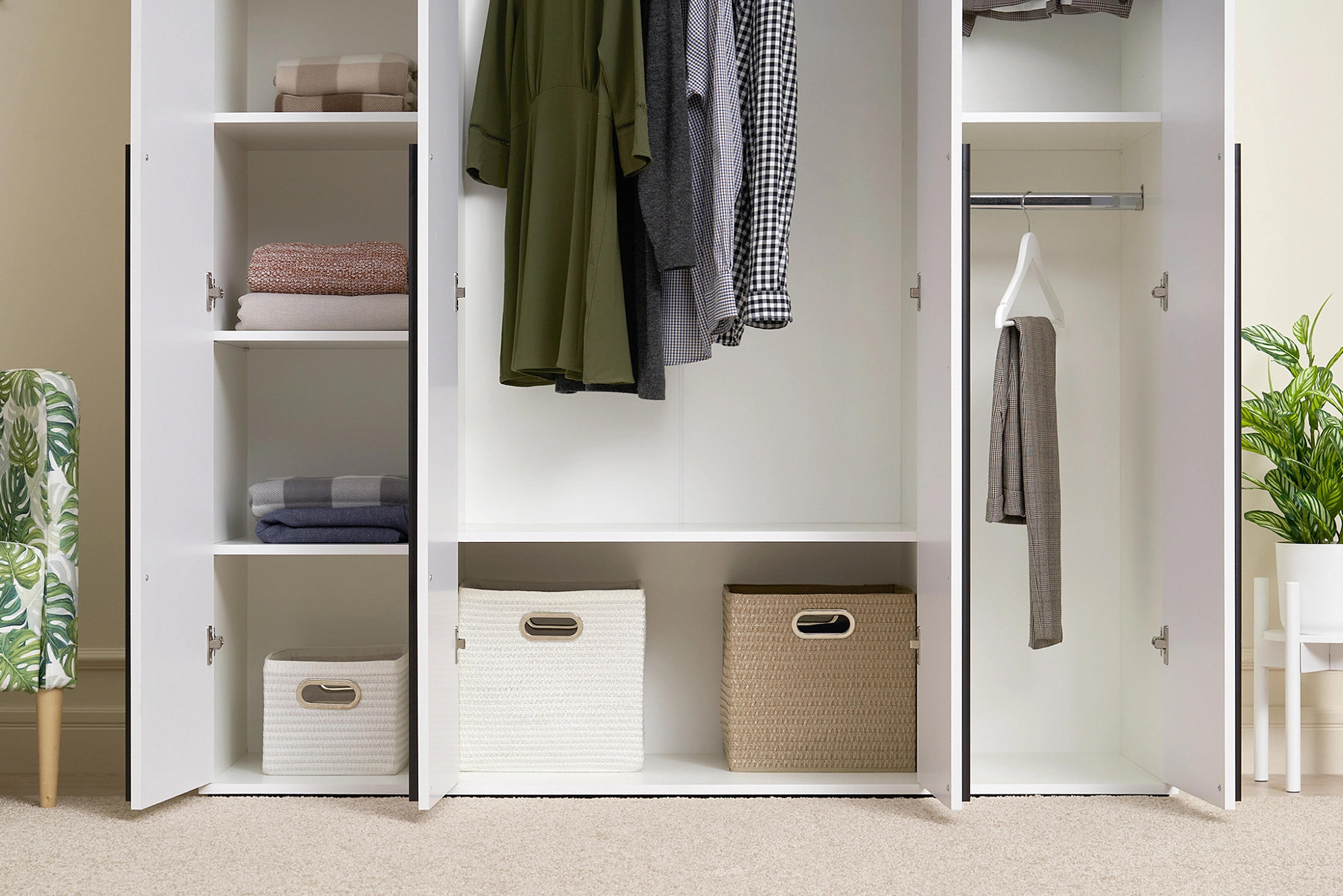 Шкаф 4-х ств. 1600 Норд  Шкаф 4-х ств. 1600 Норд