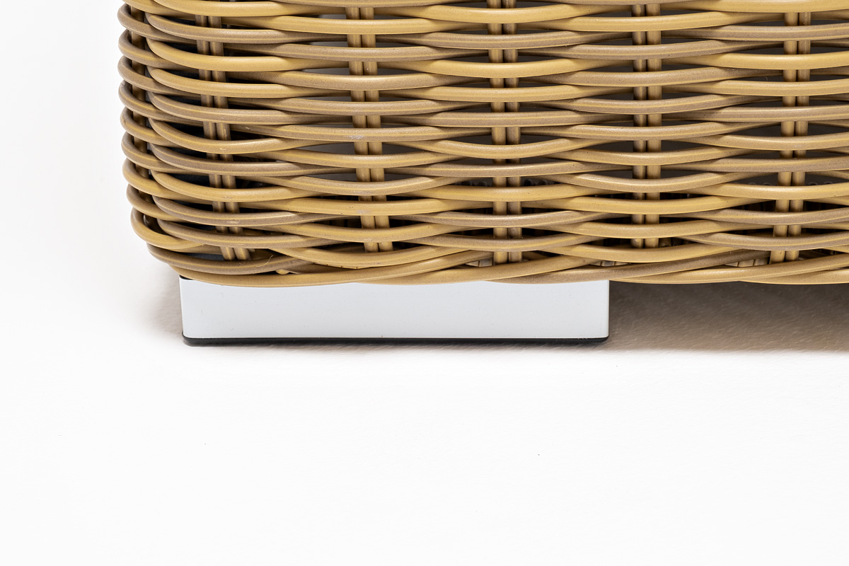 фото "боно" кресло из искусственного ротанга, цвет соломенный