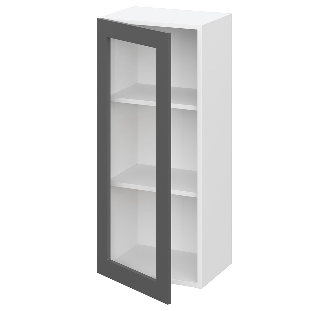 фото шкаф со стеклом 1 дв. швс (премьер) лондон