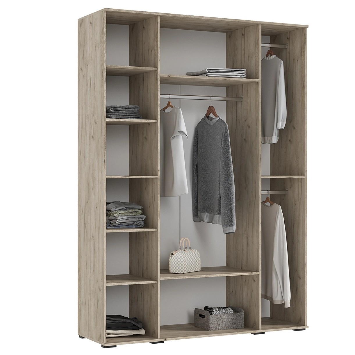 Шкаф 4-х ств. 1600 Норд 